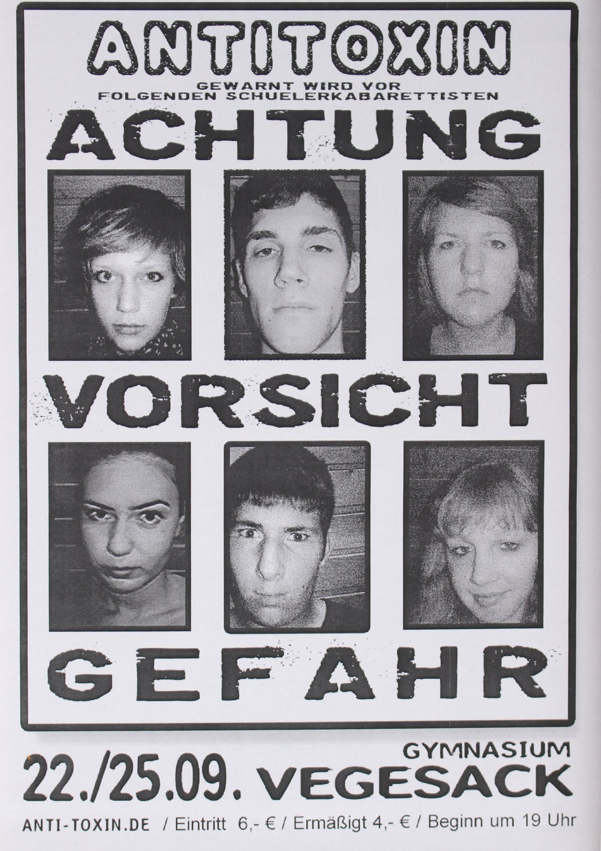 Achtung, Vorsicht, Gefahr!