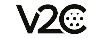 V2C logo black