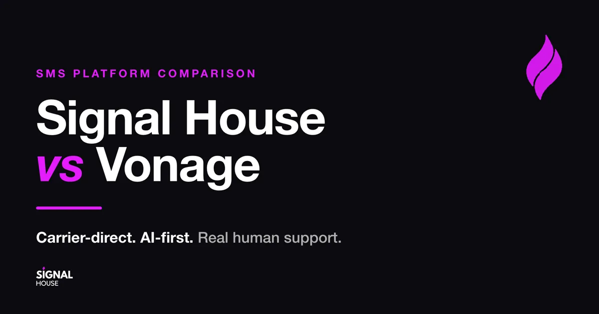 Signal House vs Vonage: Which Messaging Platform Is Better in 2026?