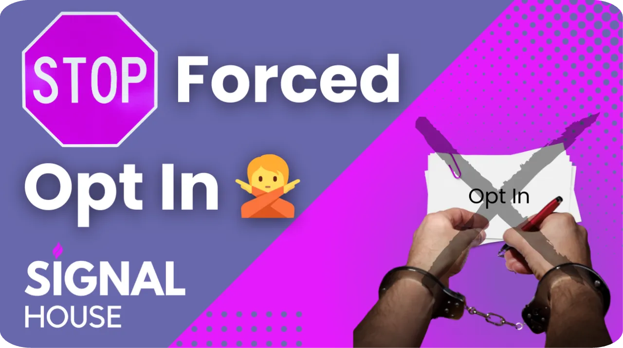 STOP 🛑 using Forced Opt-In