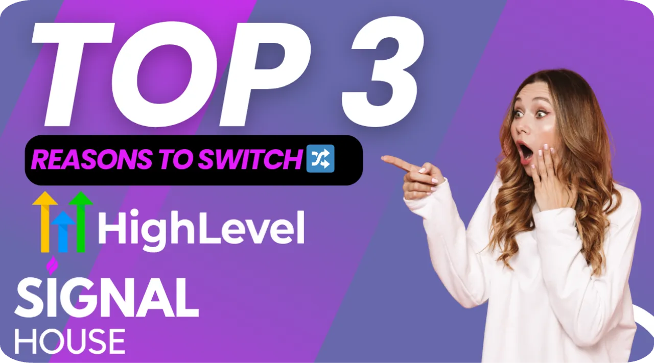 TOP 3 REASONS: Switch to Signal House for A2P