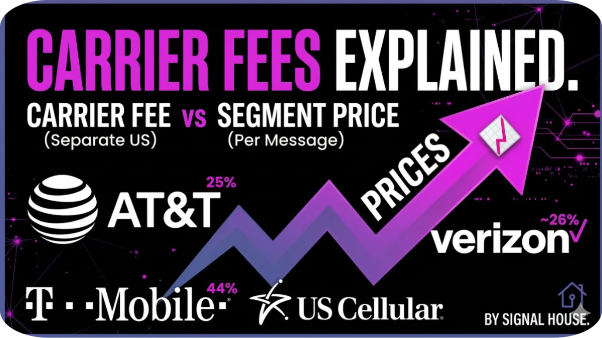 Why 10DLC A2P Carrier Fees Keep Increasing 📈