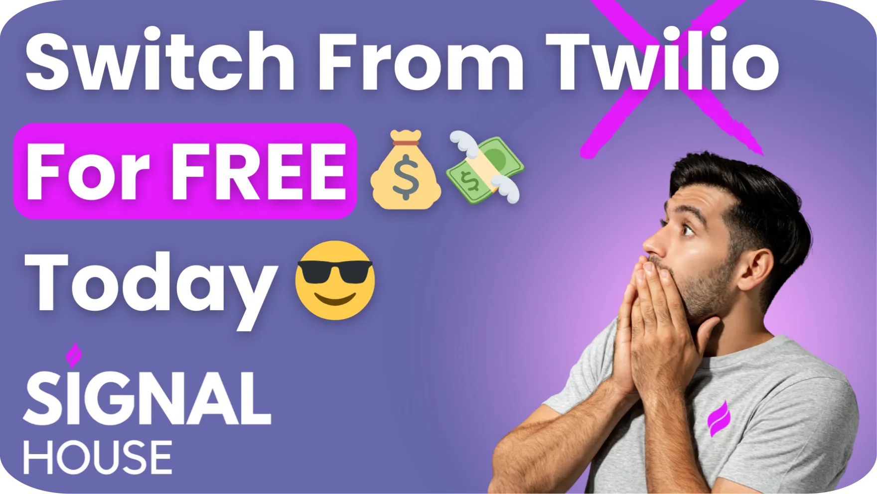 Switch from Twilio to Signal House for FREE
