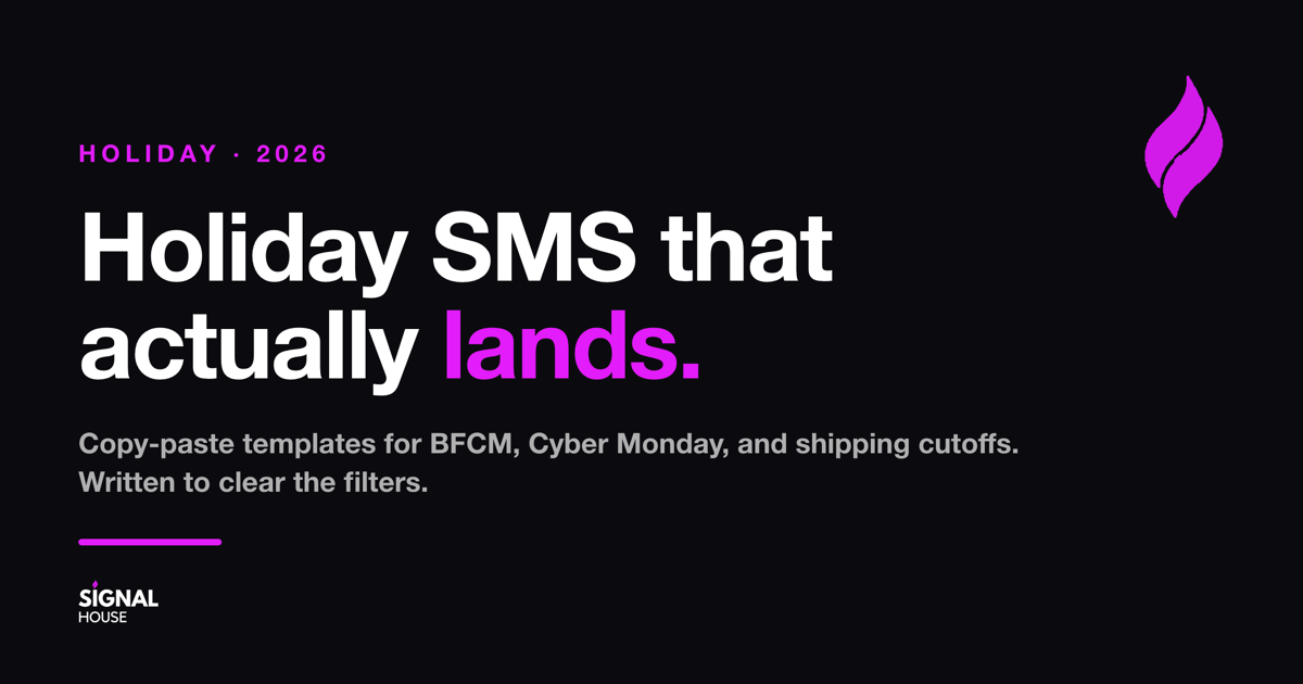 Holiday SMS Templates That Don't Get Filtered (Copy, Paste, and Actually Deliver)