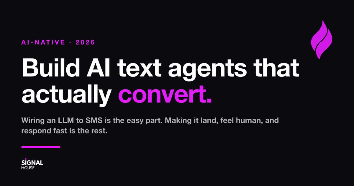 Building AI Text Agents That Actually Convert