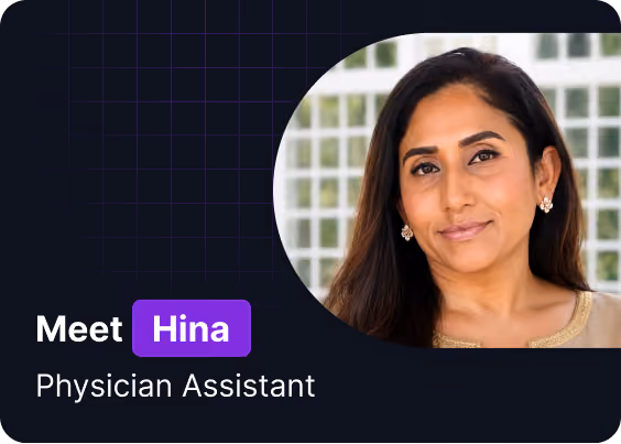 Behind the Screens: Meet Hina Rey, PA-C