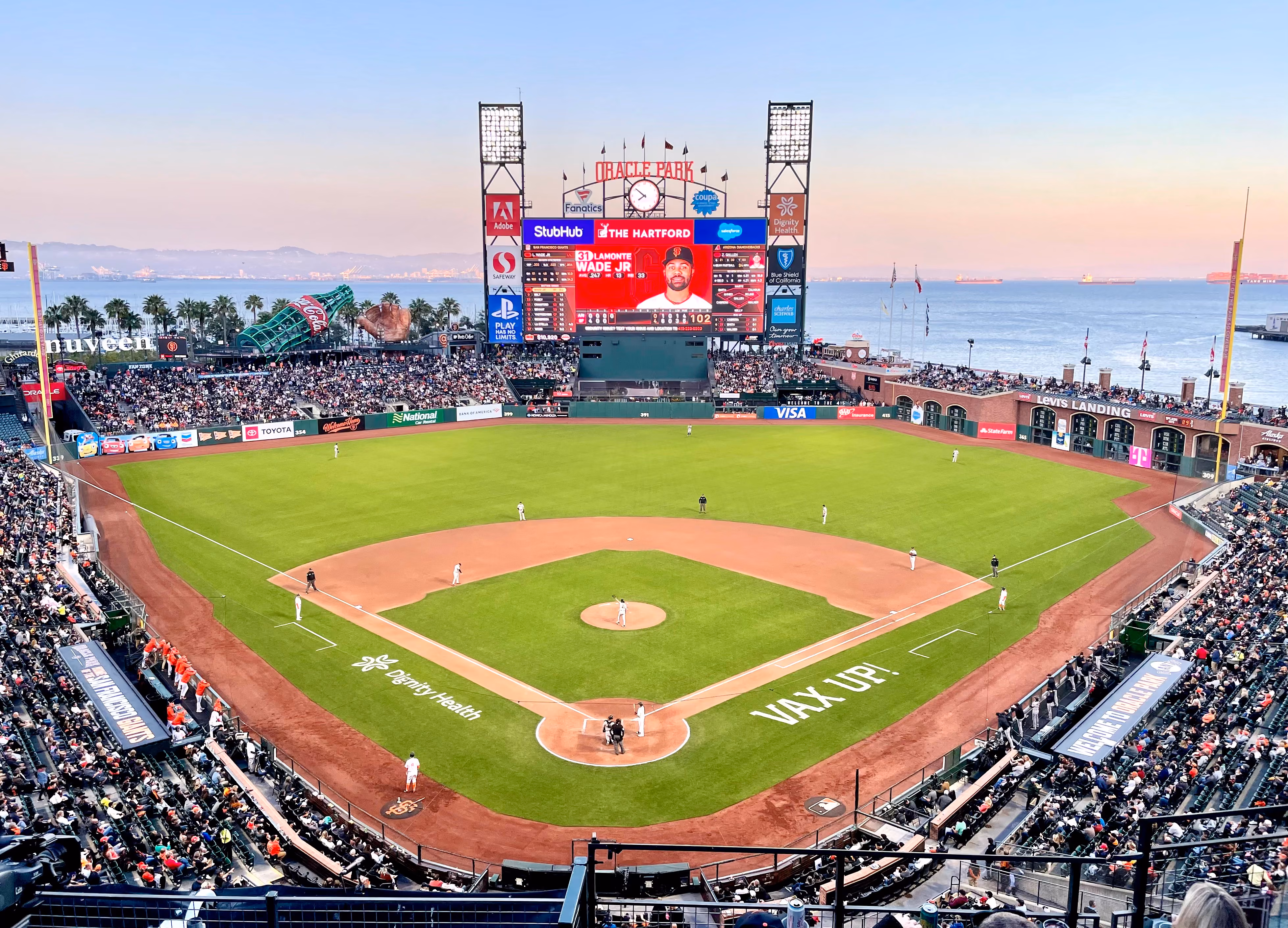 Oracle Park baseball stadium