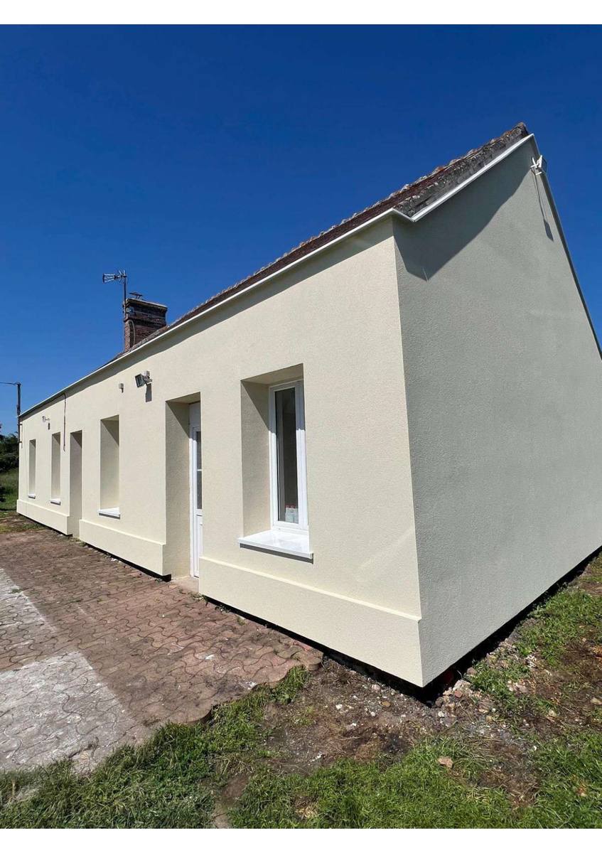 Isolation des murs par l'extérieur : façade rénovée