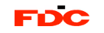 FDC logo in bold red and black letters.