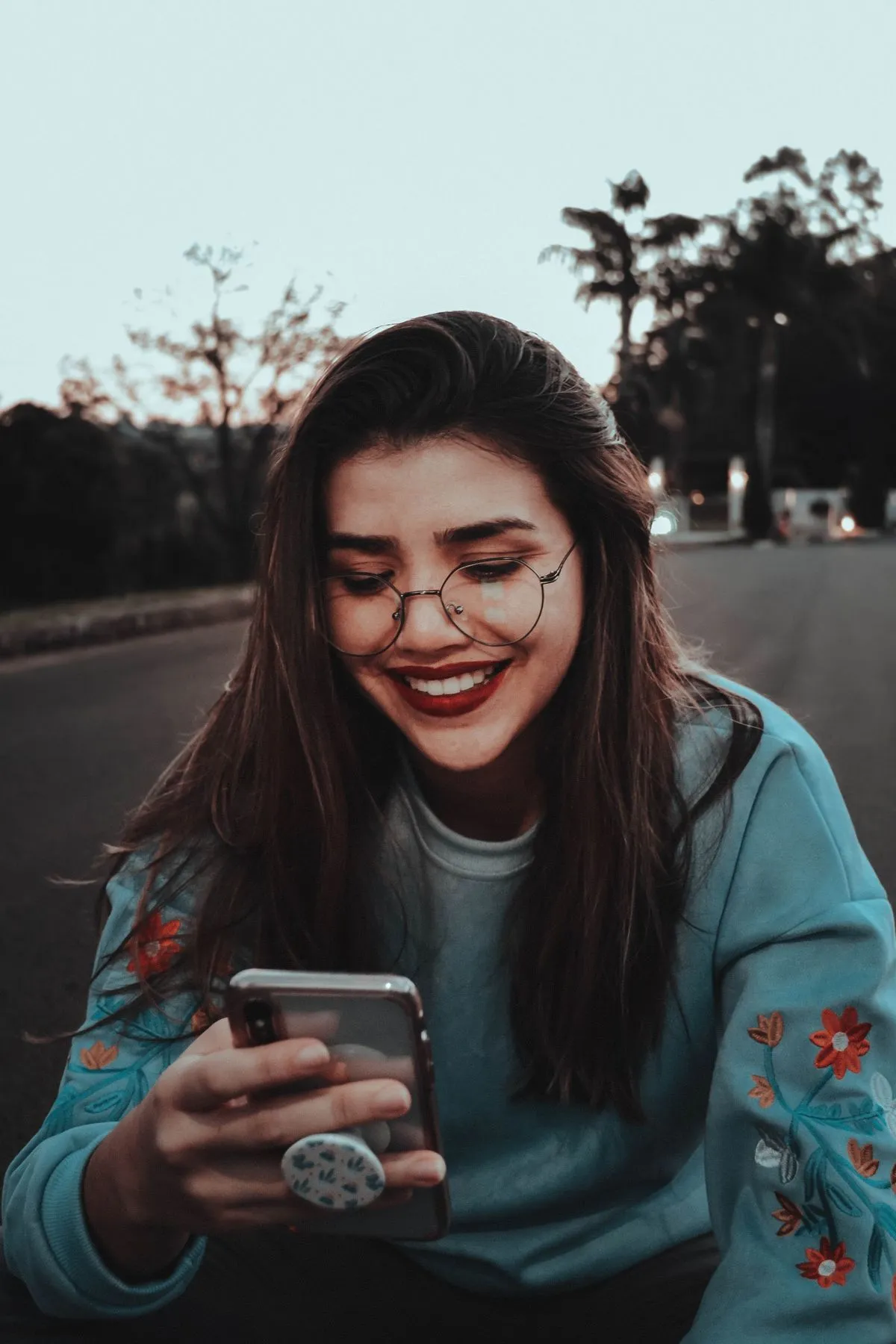 Portrait souriant