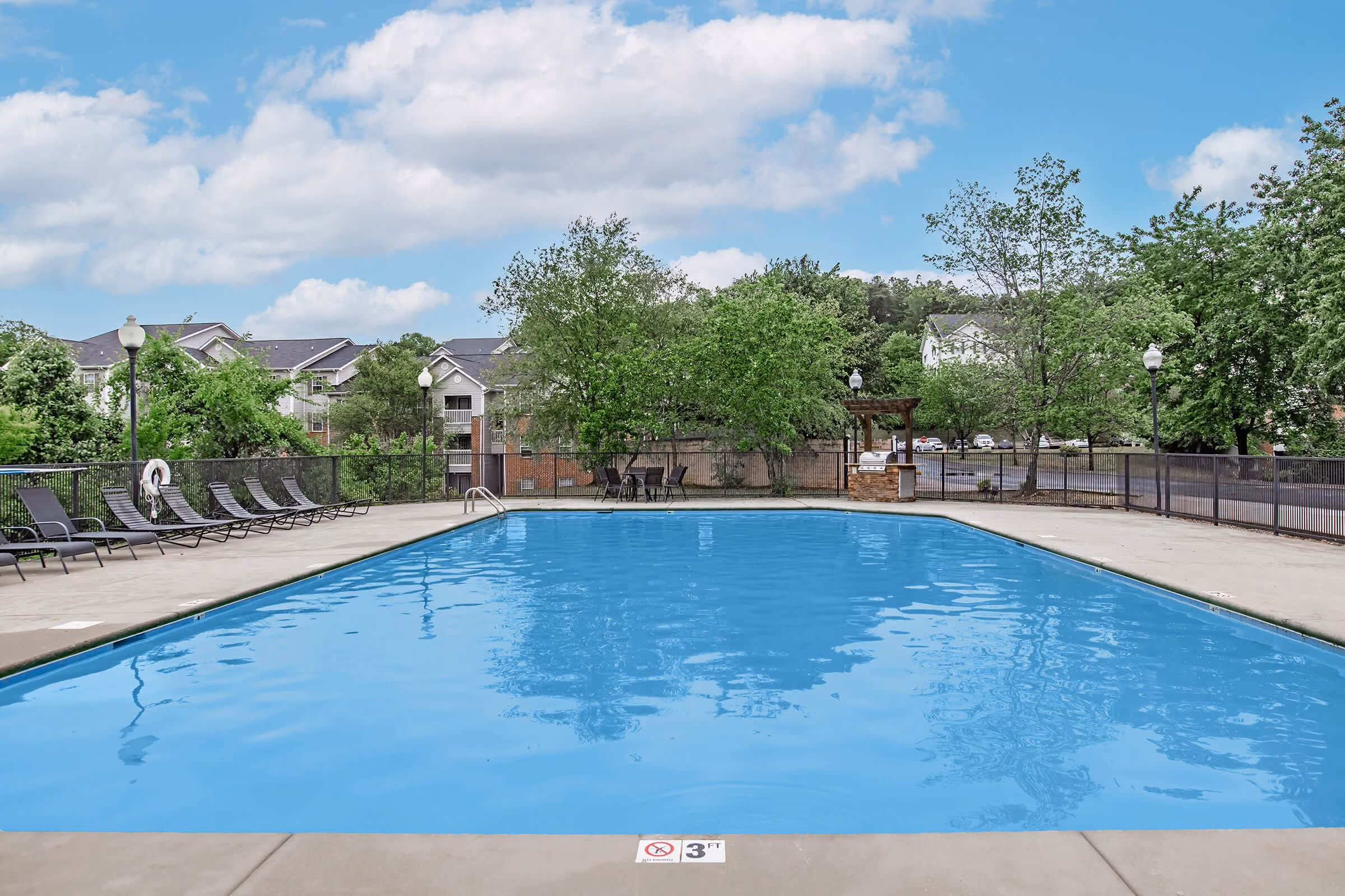 Pool with apartment -River City North