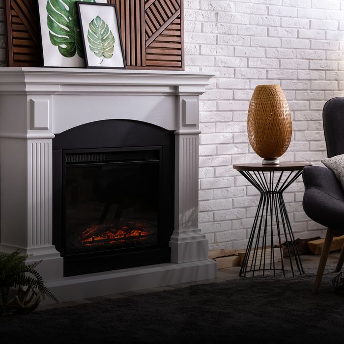 Fireplaces and other visible components