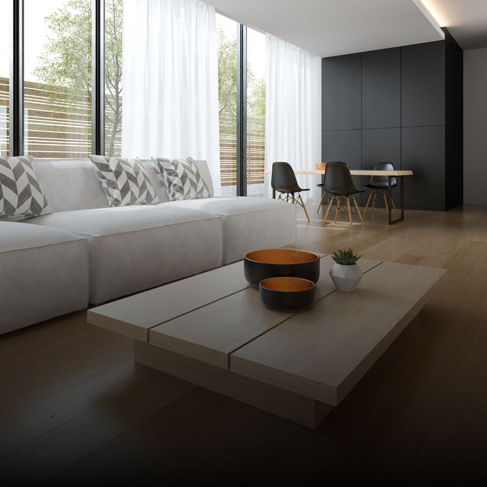 Interior rooms and finishes