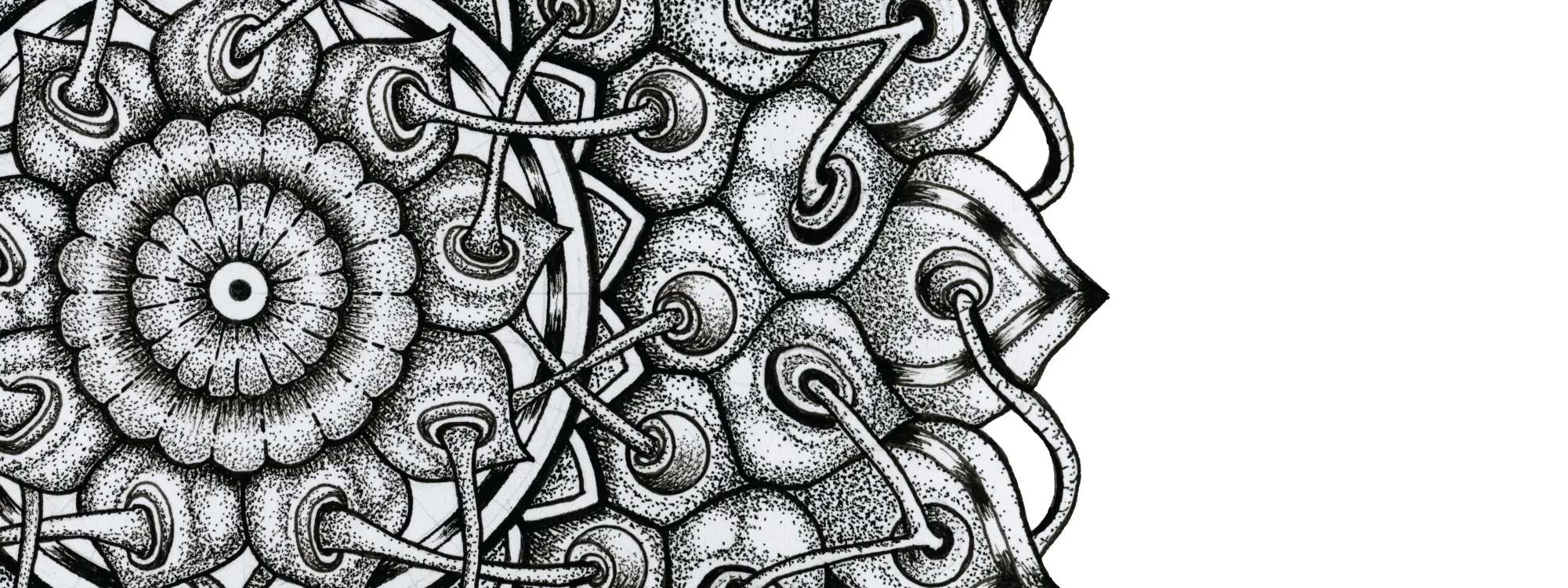 Original Interconnection mandala artwork by Flowstate Design Studio.