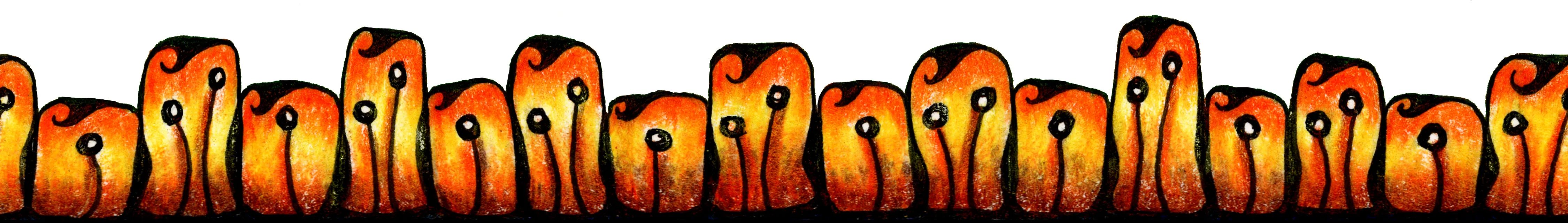Ethereal middle border band variation.