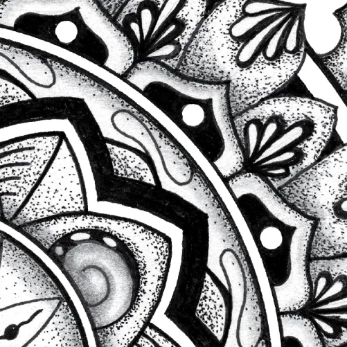 Original Rhythmic Pulse mandala artwork by Flowstate Design Studio.