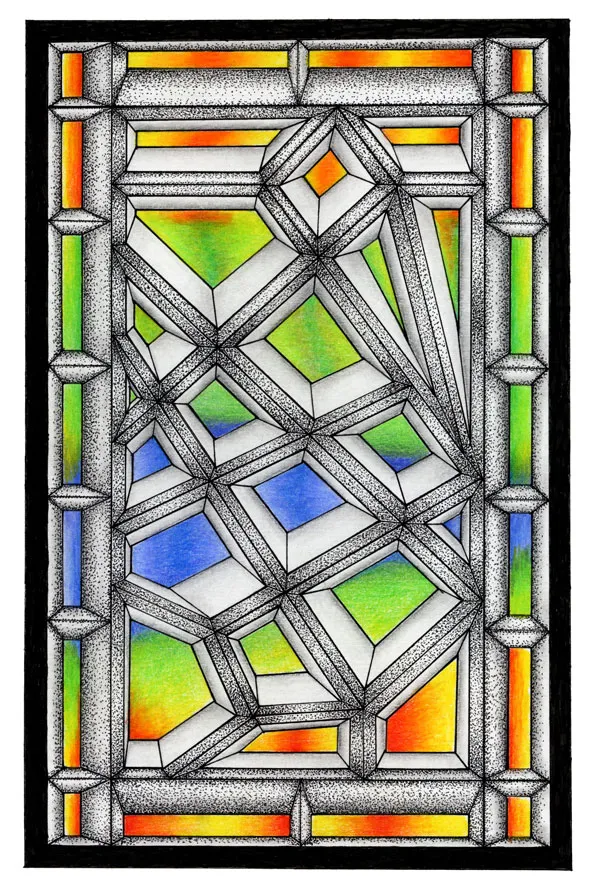 Stained Glass design system artwork