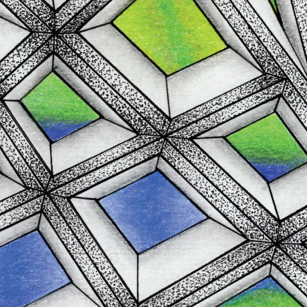 Original Stained Glass artwork by Flowstate Design Studio.