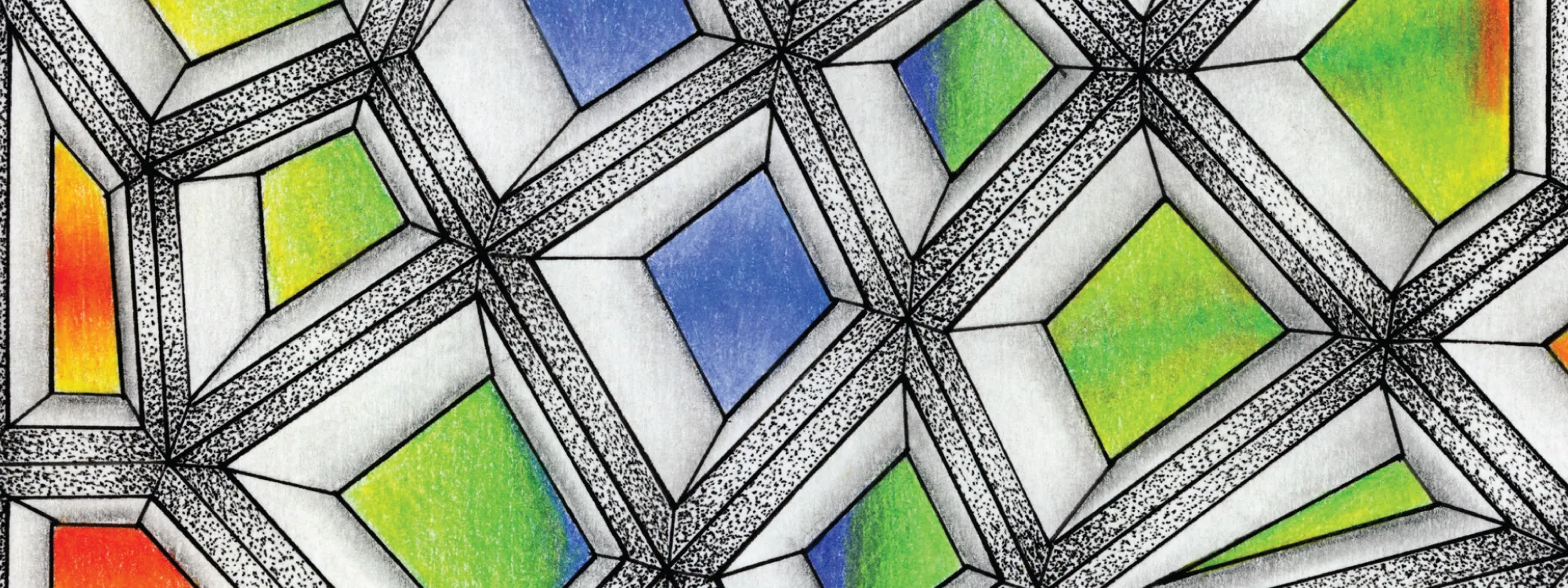 Original Stained Glass artwork by Flowstate Design Studio.