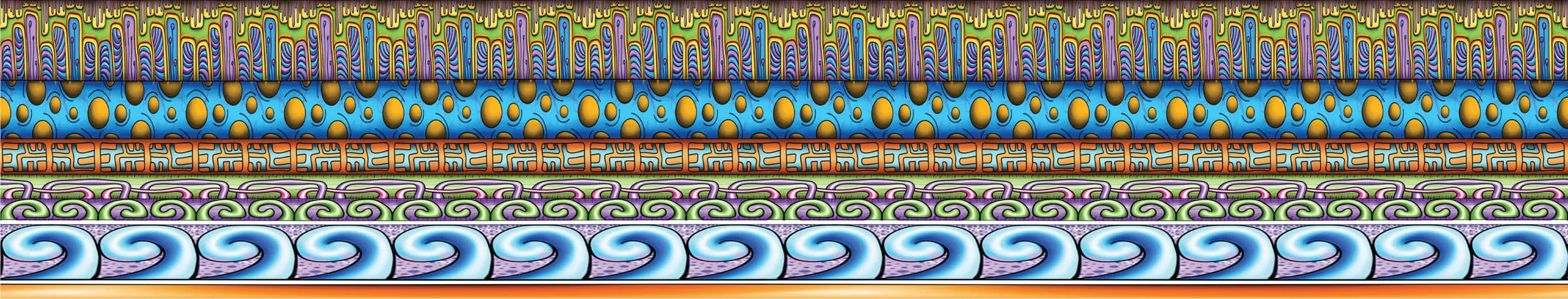 Blue Dream full border band variation.