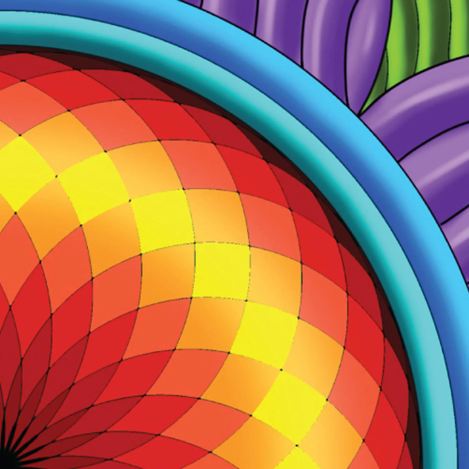 Original High Life mandala artwork by Flowstate Design Studio.