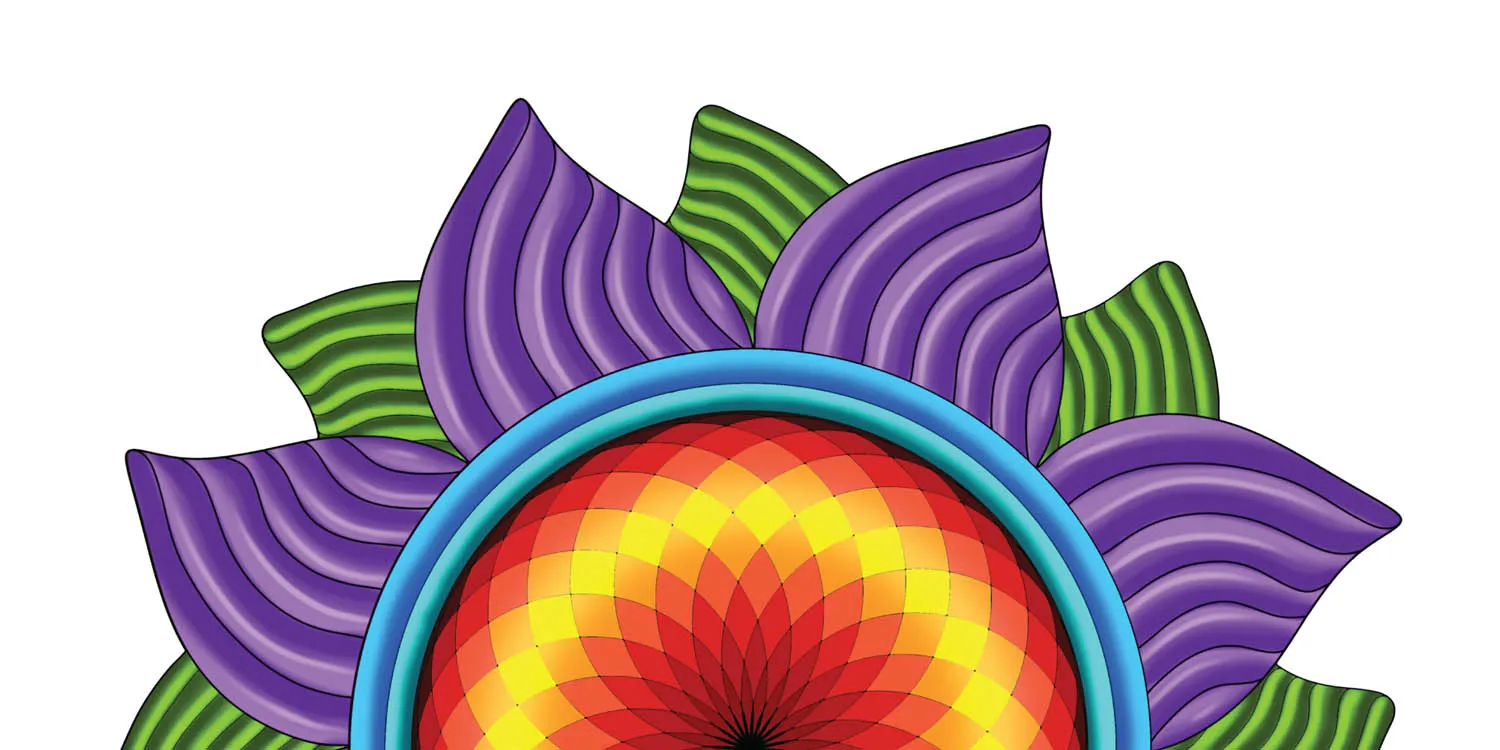 Original High Life mandala artwork by Flowstate Design Studio.