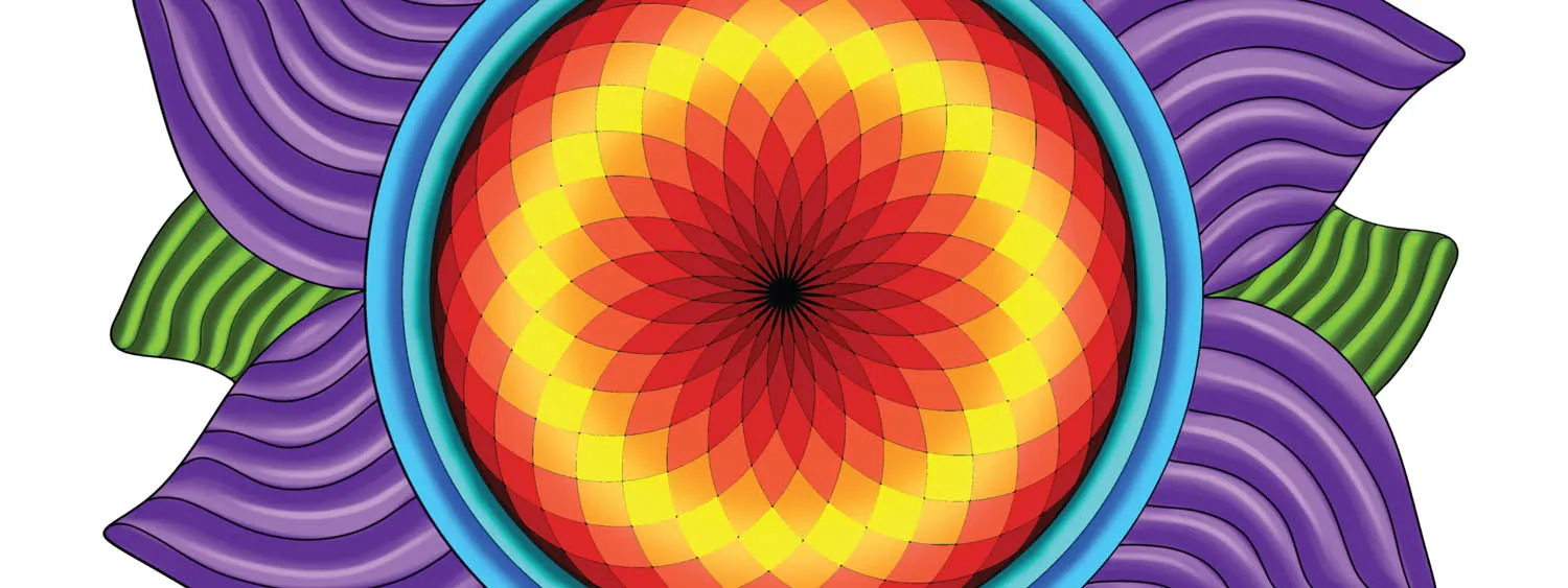 Original High Life mandala artwork by Flowstate Design Studio.