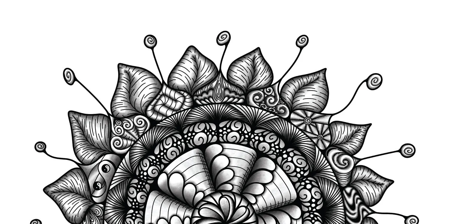 Original Mesmerize mandala artwork by Flowstate Design Studio.