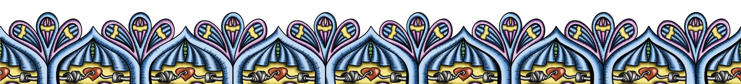 Siriusly outer border band variation.