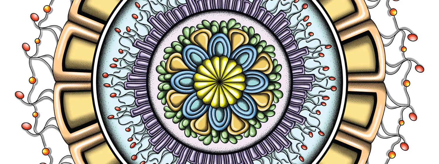 Original Together mandala artwork by Flowstate Design Studio.