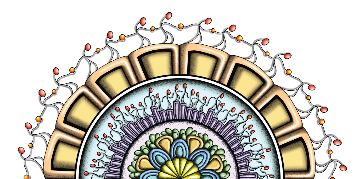 Original Together mandala artwork by Flowstate Design Studio.