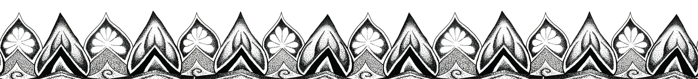 Sea Star outer border band variation.