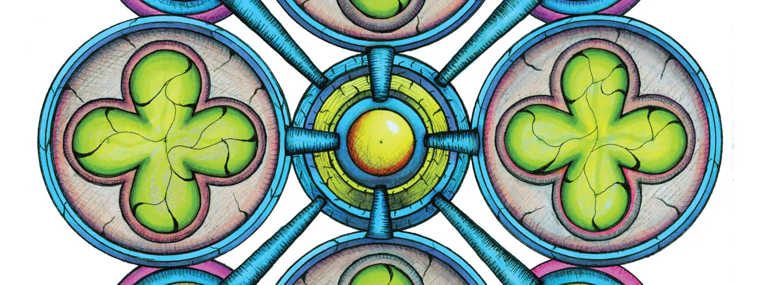 Original Ancestral Luck mandala artwork by Flowstate Design Studio.