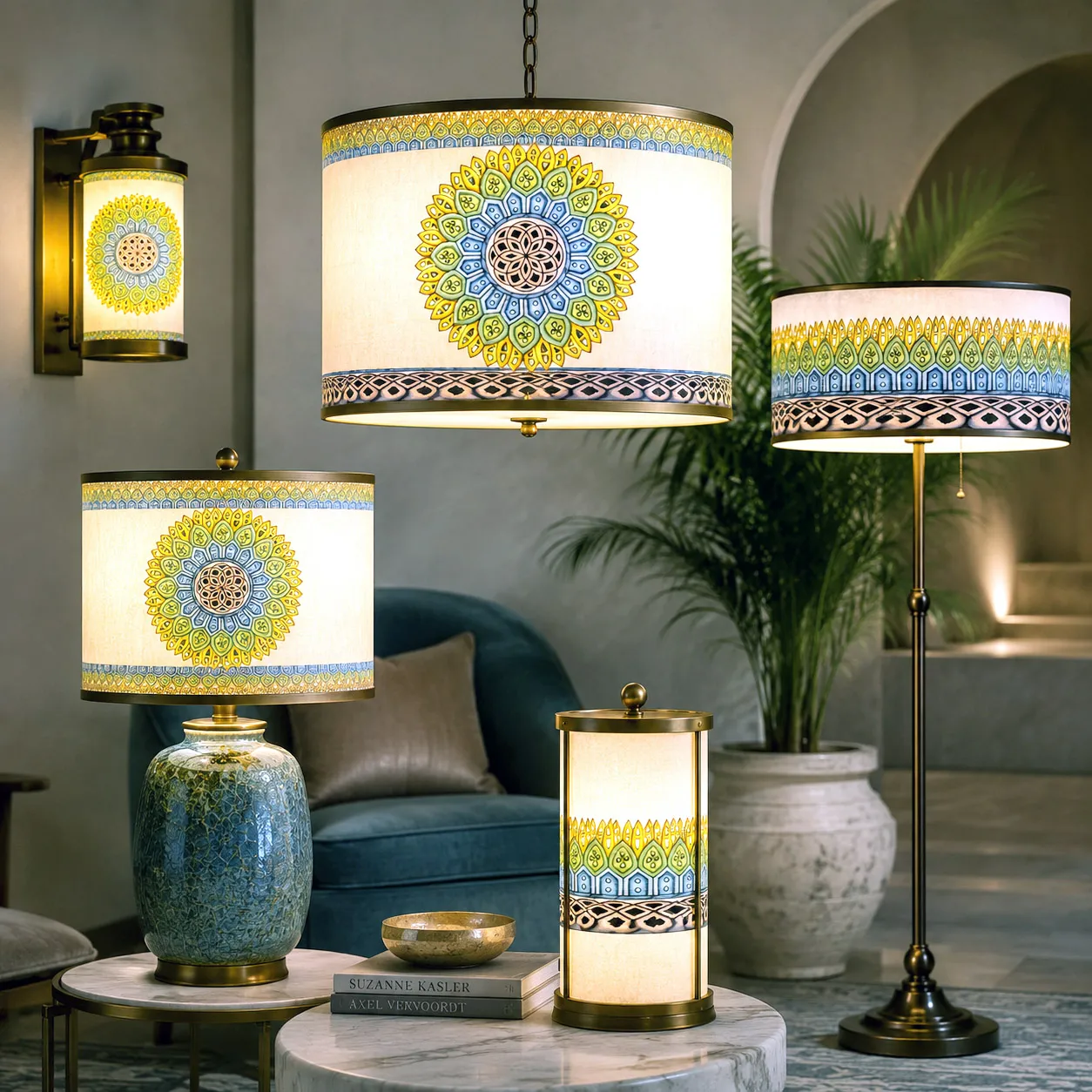 Premium lighting featuring the Crown design system.