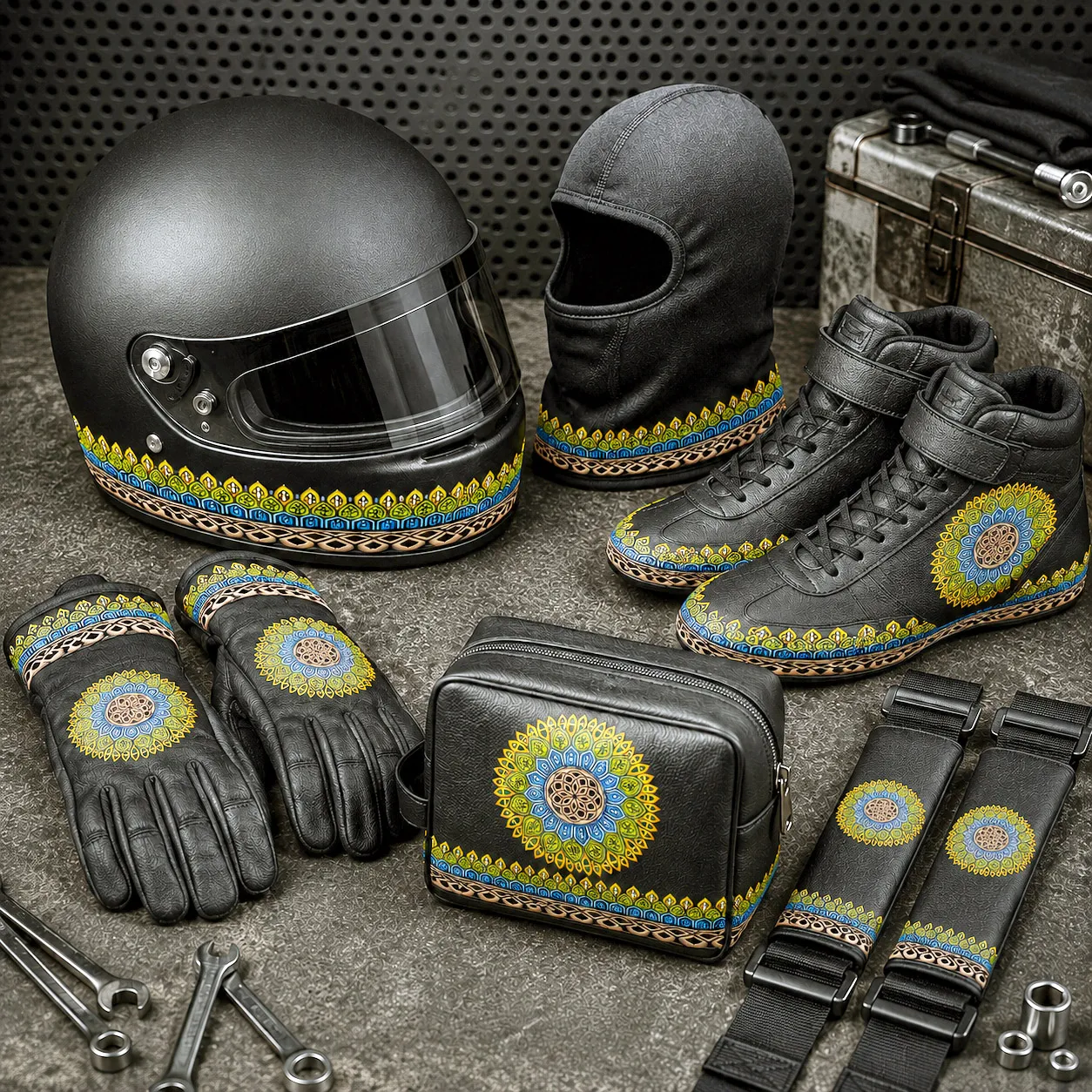 Motorsports collection featuring the Crown design system.