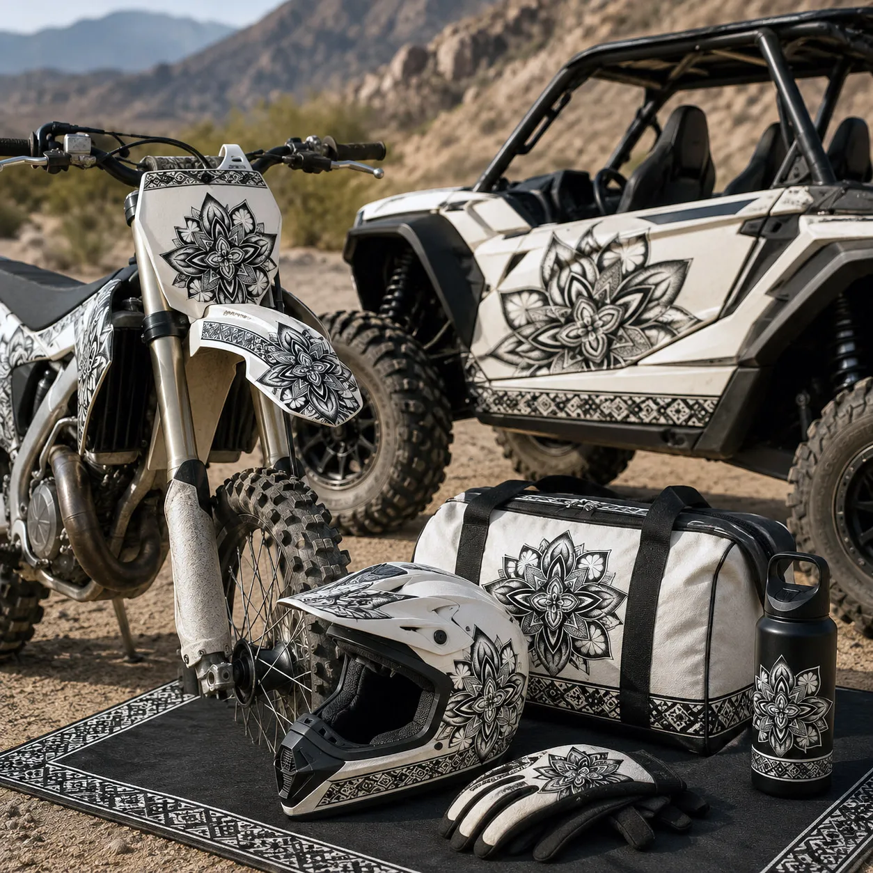 Motorsports collection featuring the Sea Star design system.