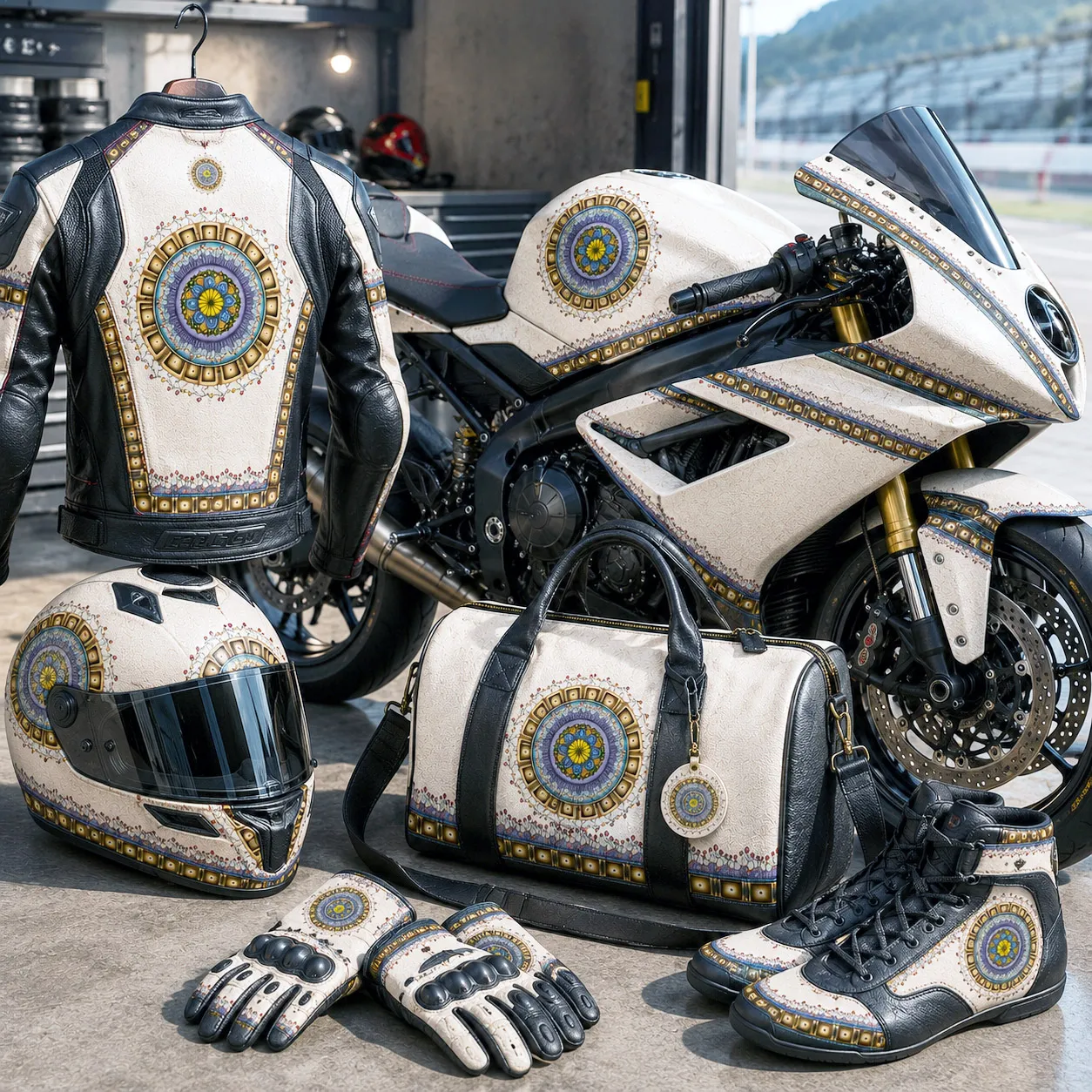 Motorsports collection featuring the Together design system.