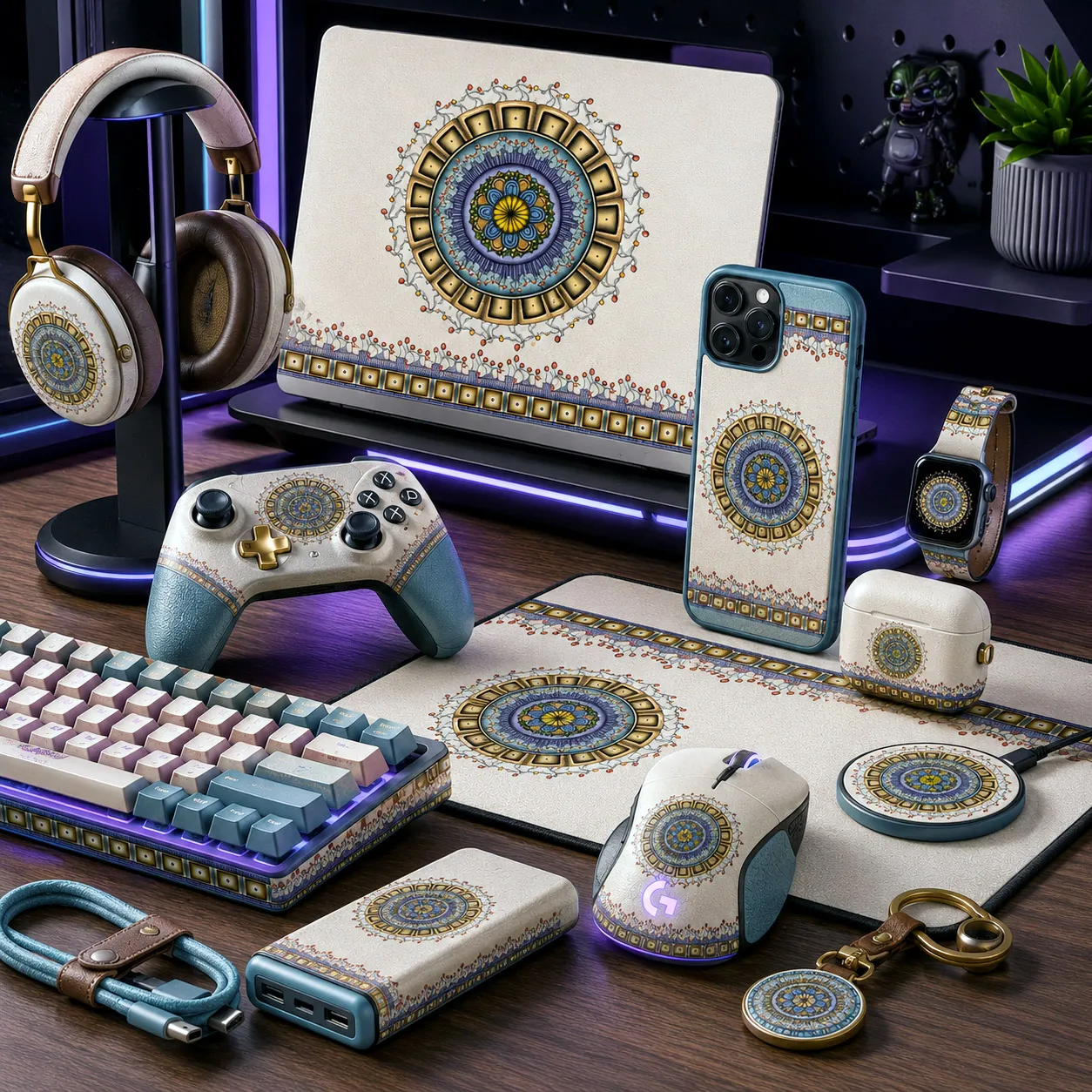 Tech, gaming, and personal accessories featuring the Together design system.