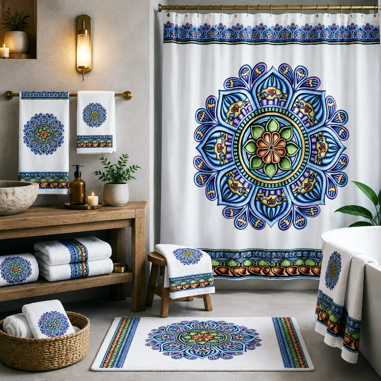 Bed and bath products featuring the Siriusly design system.