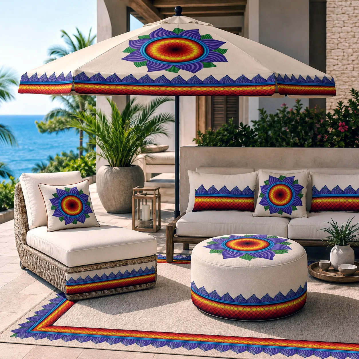 Outdoor living products featuring the High Life design system.