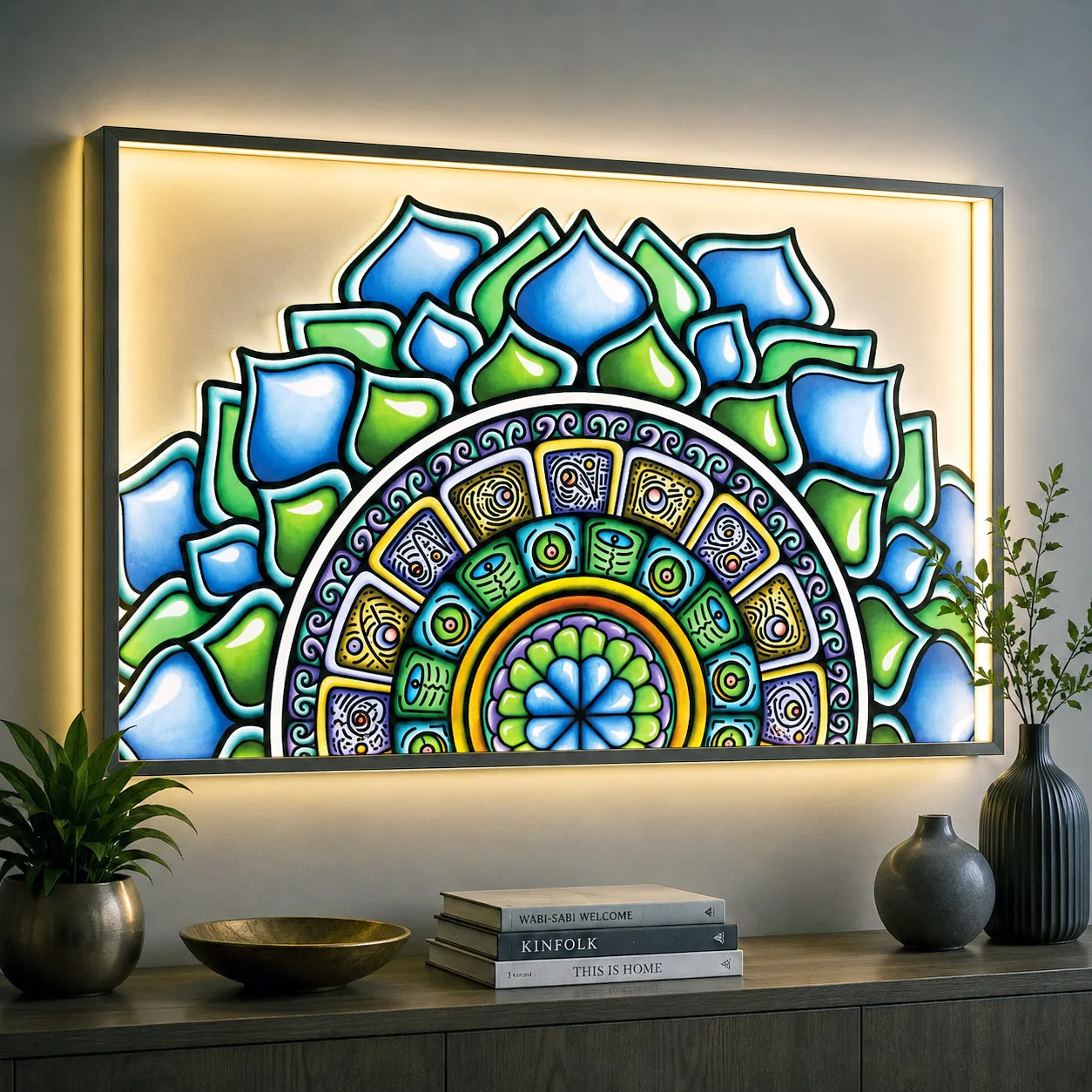 Retail lobby featuring the Emerald Dream design system.