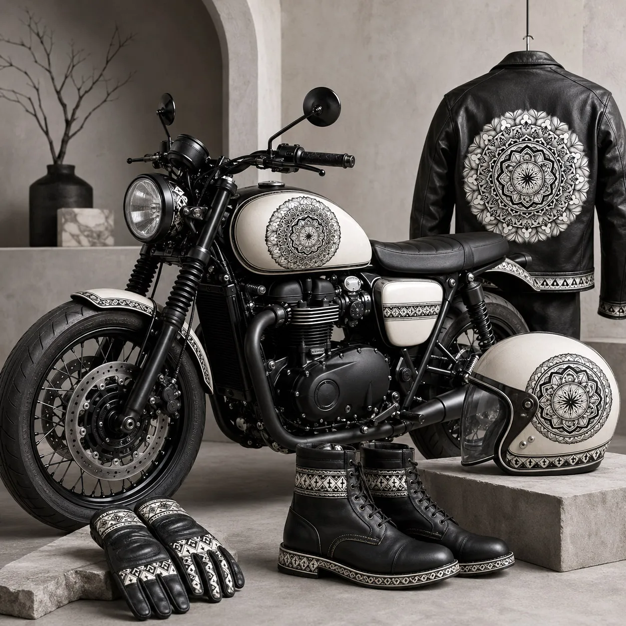Motorsports collection featuring the Rhythmic Pulse design system.