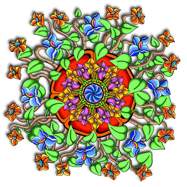 Wall Flowers design system artwork