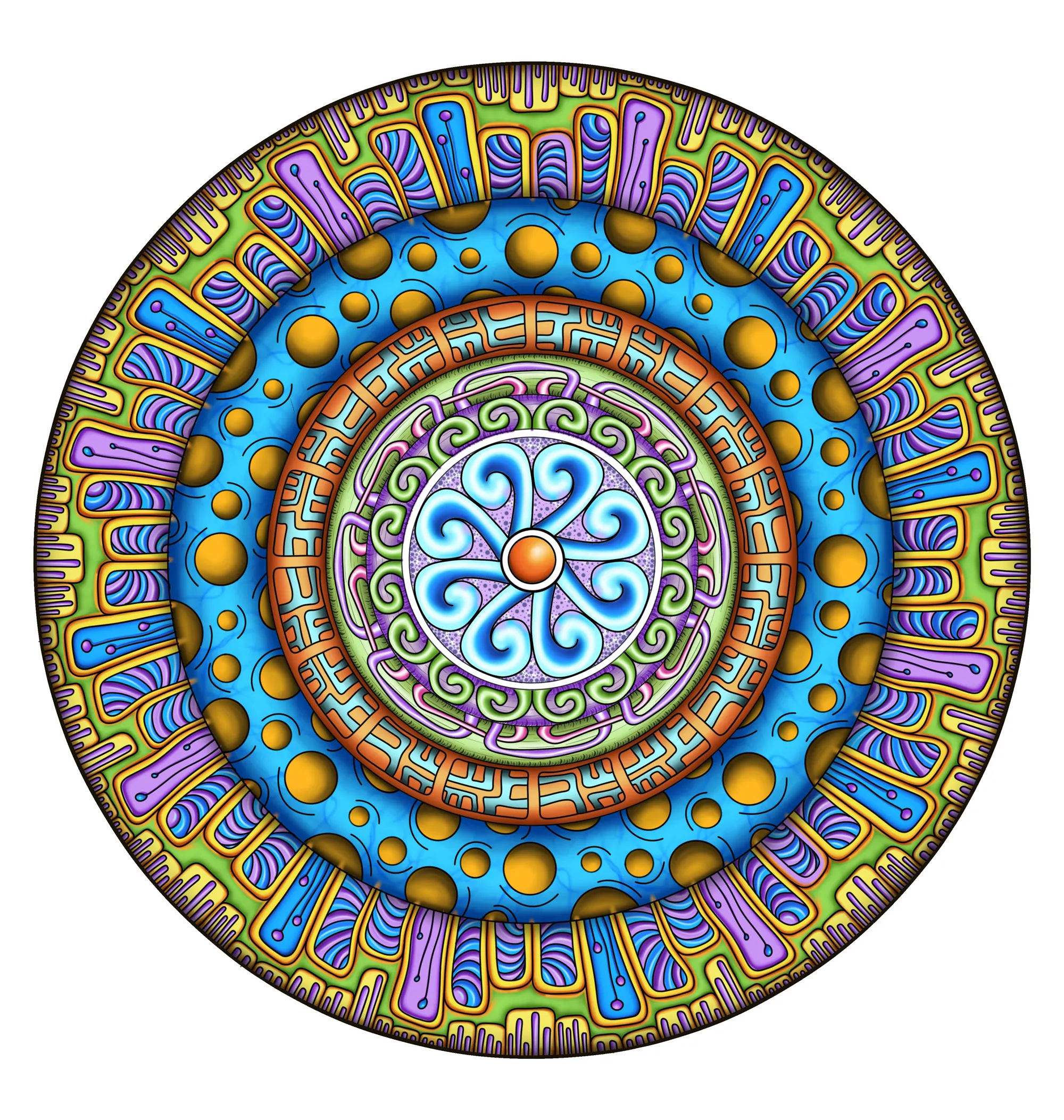 Blue Dream design system artwork