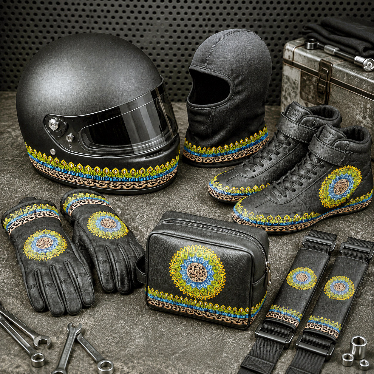 Motorsports collection featuring the Crown design system.
