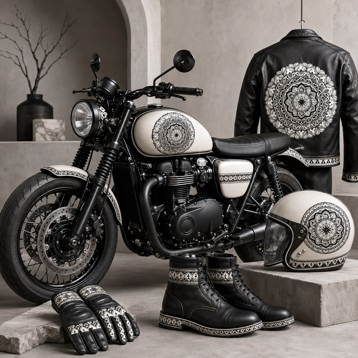 Motorsports collection featuring the Rhythmic Pulse design system.