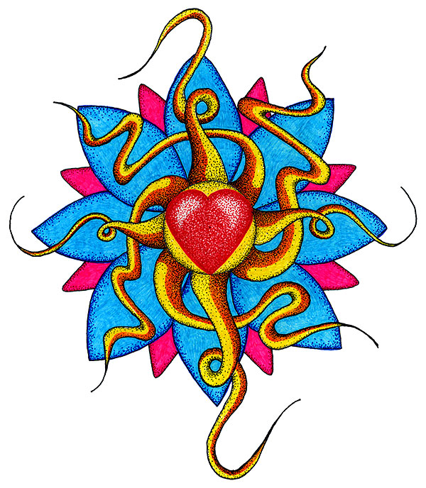 Wild At Heart design system artwork