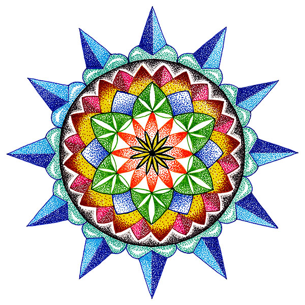 420 Sacred Geometry design system artwork