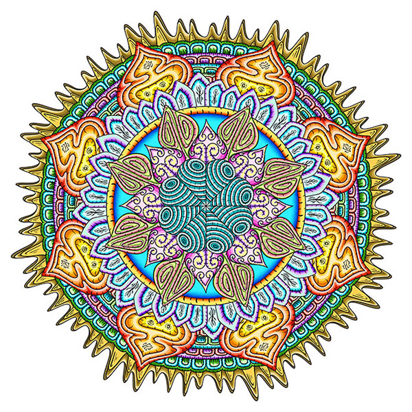 Desert Flame design system artwork