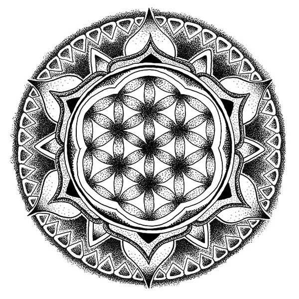 Flower of Life design system artwork